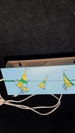 Vintage bed wandlamp illustratie surfen,lees de beschrijving, Huis en Inrichting, Ophalen of Verzenden, Zo goed als nieuw