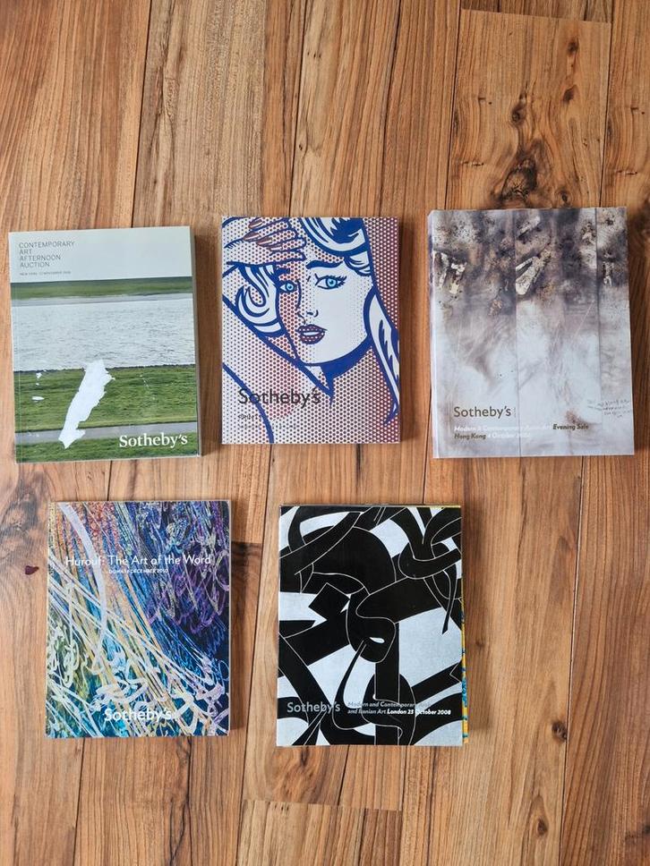 Sotheby's Kunst Catalogi - Diverse Veilingen, Boeken, Catalogussen en Folders, Gelezen, Catalogus, Ophalen of Verzenden