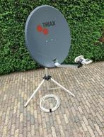 Schotel Triax met Sat HD Reciever 801, Ophalen of Verzenden, Zo goed als nieuw