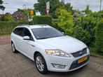 Ford Mondeo 2.0 16V 107KW Wagon lederen bekleding 2010 Wit, Auto's, Ford, 145 pk, Zwart, 4 cilinders, Mondeo