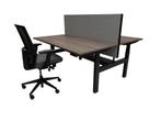 Professional duo zit sta bureau (180), Ophalen, Elektrisch, Nieuw