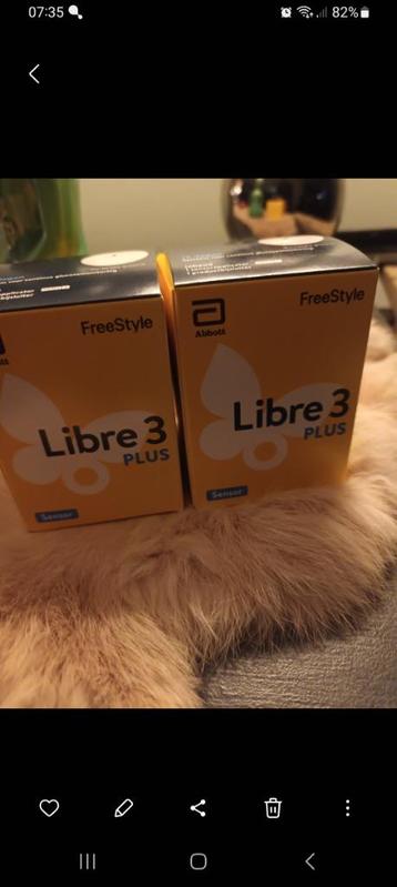 Freestyle libre 3 plus(2 stuks) beschikbaar voor biedingen