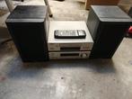 Denon Mini Hifi Set met Speakers, Gebruikt, Denon, Tuner of Radio, Ophalen of Verzenden