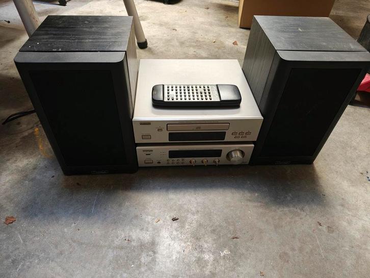 Denon Mini Hifi Set met Speakers, Audio, Tv en Foto, Stereo-sets, Gebruikt, Cd-speler, Tuner of Radio, Speakers, Denon, Microset