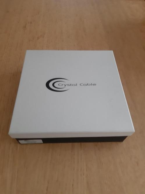 Audio Interlink Crystal Cable Crystaconnect Phono 1,0m TAC, Audio, Tv en Foto, Audiokabels en Televisiekabels, Zo goed als nieuw