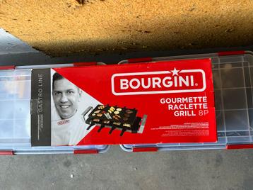 Bourgini Gourmetstel Raclette Grill 8P - Zo goed als nieuw beschikbaar voor biedingen