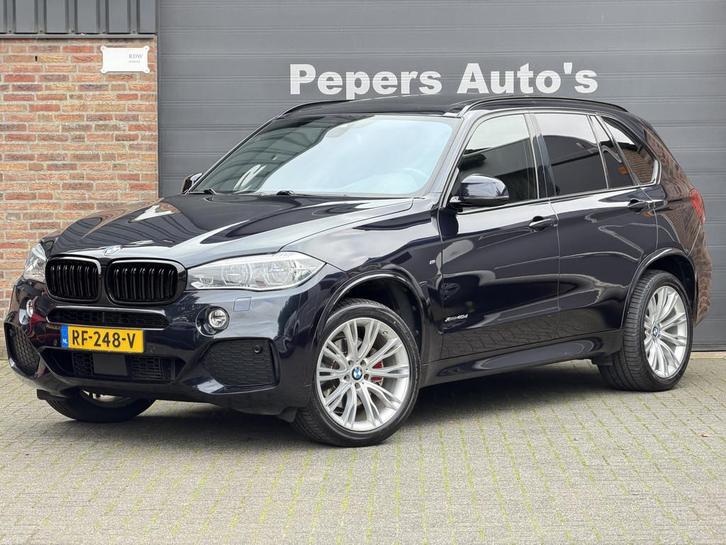 BMW X5 xDrive40d M-Sport High Executive 313 PK BTW Auto Head, Auto's, BMW, Bedrijf, Te koop, X5, 360° camera, 4x4, ABS, Achteruitrijcamera