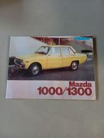 Mazda 1000 / 1300 [ 1976 ] 6 pag., Verzenden, Zo goed als nieuw, Mazda