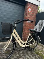 Mooie Moederfiets inclusief yepp zitje, Fietsen en Brommers, Fietsen | Dames | Moederfietsen, Mandje, Zo goed als nieuw, 1 zitje