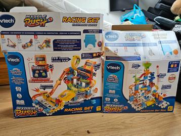 2 knikkerbanen: VTech Marble Rush Racing & Adventure Set beschikbaar voor biedingen