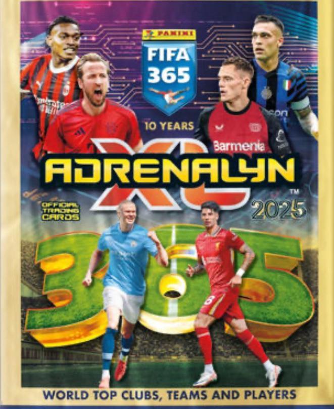 Panini fifa 365 Ten years 2025 Al kaarten vanaf 0,40 eu/st, Hobby en Vrije tijd, Stickers en Plaatjes, Nieuw, Meerdere plaatjes