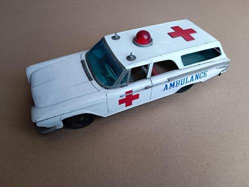 Plymouth Station car (Amnulance) 1961/ Ichiko Japan, Antiek en Kunst, Antiek | Speelgoed, Verzenden