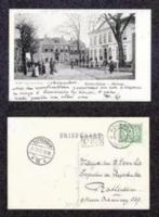 Wolvega Gemeentehuis Volk 1907., Ophalen of Verzenden, Voor 1920, Gelopen, Friesland