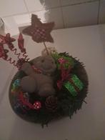 klein kerststukje met olifant 5,00, Diversen, Kerst, Ophalen of Verzenden, Nieuw