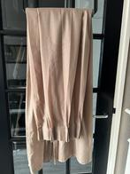 Taupe kleur vitrages 8 stuks, Huis en Inrichting, Overige kleuren, Nieuw, Ophalen of Verzenden, 200 cm of meer