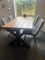 Eettafel 160x90 - Gebruikt, prima staat!, Huis en Inrichting, Tafels | Eettafels, Ophalen, Gebruikt, 50 tot 100 cm, 150 tot 200 cm