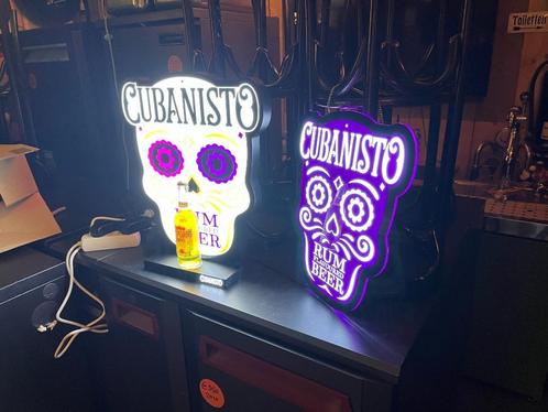 CUBANISTO Led Wall Sign - Musthave for Mancave - 30 euro., Verzamelen, Merken en Reclamevoorwerpen, Nieuw, Lichtbak of (neon) lamp