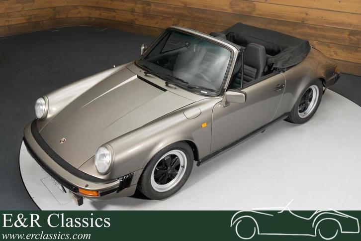 Porsche 911 SC Cabriolet | 1983, Auto's, Oldtimers, Bedrijf, Te koop, Lederen bekleding, Open dak, Porsche, Benzine, Cabriolet
