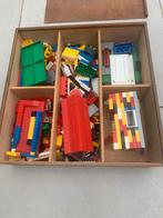 partij LEGO stenen in houten bak, Ophalen, Gebruikt, Losse stenen, Lego