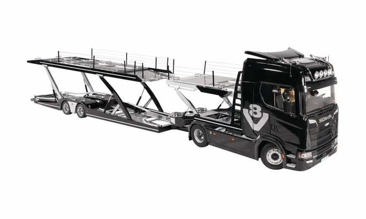 NZG Scania 730S V8 4x2 Lohr Autotransporter
1:18 Nieuw, Hobby en Vrije tijd, Modelauto's | 1:18, Nieuw, Overige merken, Ophalen of Verzenden