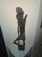 Giacometti-stijl brons sculptuur, Antiek en Kunst, Kunst | Beelden en Houtsnijwerken, Ophalen of Verzenden