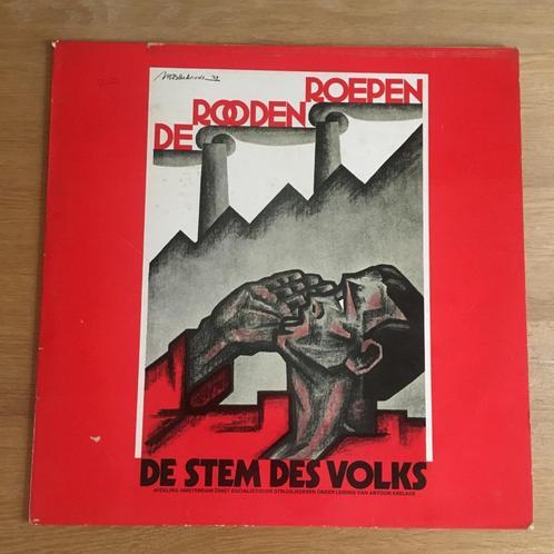 De Rooden Roepen - De Stem Des Volks LP, Cd's en Dvd's, Vinyl | Nederlandstalig, Gebruikt, 12 inch, Ophalen
