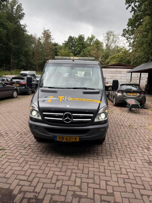 Mercedes-Benz Sprinter 519 CDI Tijhof autotransporter 190 PK, Auto's, Bestelauto's, Bedrijf, Mercedes-Benz, Diesel, Automaat, Origineel Nederlands