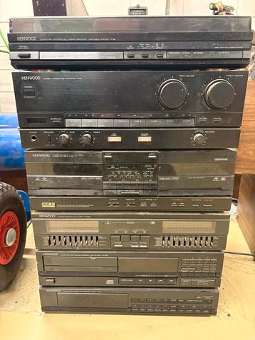 Complete Kenwood Stereo Set - Vintage beschikbaar voor biedingen