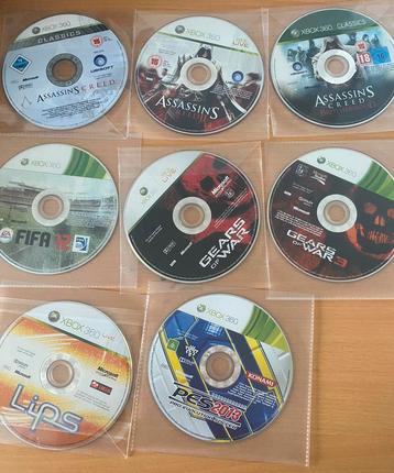Xbox 360 games only discs 8x beschikbaar voor biedingen