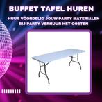 Buffet tafel huren - Party Verhuur Het Oosten, Ophalen, Zo goed als nieuw, Overige