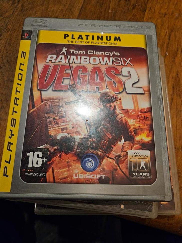 Rainbow Six Vegas 2 - Platinum Editie - PS3, Spelcomputers en Games, Games | Sony PlayStation 3, Gebruikt, Avontuur en Actie, 1 speler