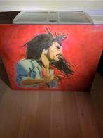 Schilderij van Bob Marley, Ophalen