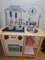 Houten Speelkeuken met Accessoires, Ophalen of Verzenden, Gebruikt, Hout, Speelkeuken