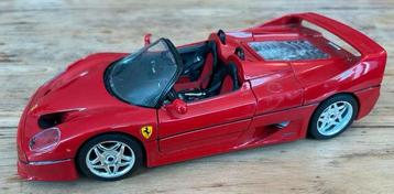 Bburago Ferrari F50 1995 schaal 1-18 modelauto beschikbaar voor biedingen