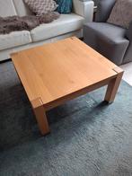 Eiken salontafel, Huis en Inrichting, Tafels | Salontafels, Ophalen, 50 tot 100 cm, Vierkant, 50 tot 100 cm