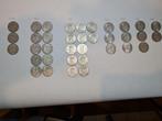 36x Zilveren Rijksdaalders Juliana (1959-1966), Koningin Juliana, Setje, Zilver, Ophalen of Verzenden