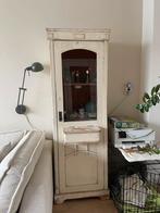 Mooie houten vintage vitrine kast, Ophalen, Gebruikt, 50 tot 100 cm, 150 tot 200 cm