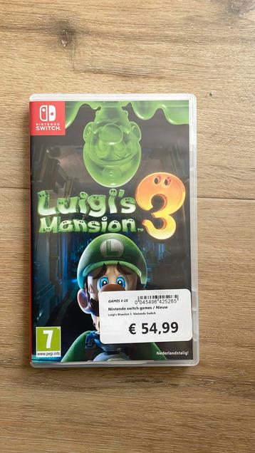 Luigi's Mansion 3 beschikbaar voor biedingen