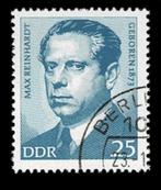 postzegel 1517 DDR Max Reinhardt, Postzegels en Munten, Postzegels | Europa | Duitsland, Ophalen of Verzenden, DDR, Gestempeld
