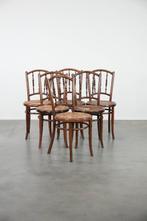 Set van 6 houten vintage bistro stoelen, Jacob & Josef Kohn, Ophalen, Gebruikt, Jacob & Josef Kohn Wien, -