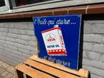 AVIA Motor olie oud reclamebord, Verzamelen, Merken en Reclamevoorwerpen, Reclamebord, Gebruikt, ., Ophalen of Verzenden