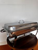 Chaffing dish / warmhoudbakken te huur, Ophalen of Verzenden, Zo goed als nieuw