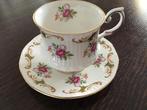 Queens fine bone china made in England / ROSINA, Ophalen, Zo goed als nieuw, Porselein, Kop en/of schotel