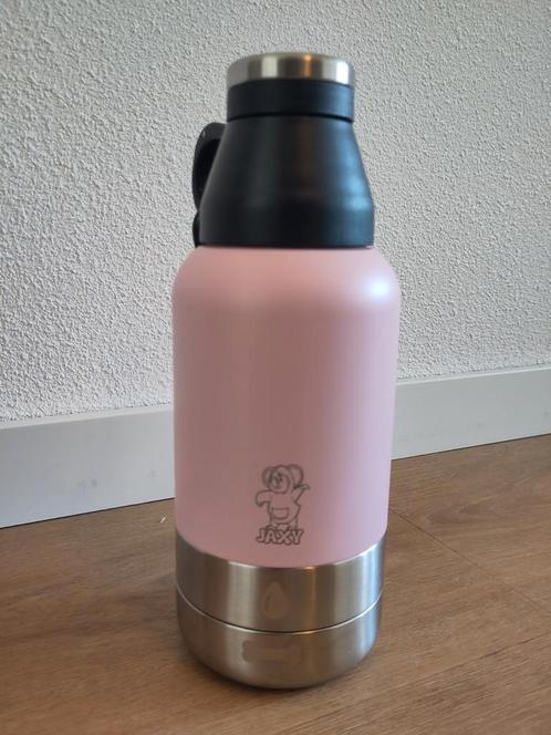 Thermosfles Jaxy 920ml, met drinkbeker,  drink- en voerbak, Dieren en Toebehoren, Hondenvoerbakken en Drinkbakken, Zo goed als nieuw