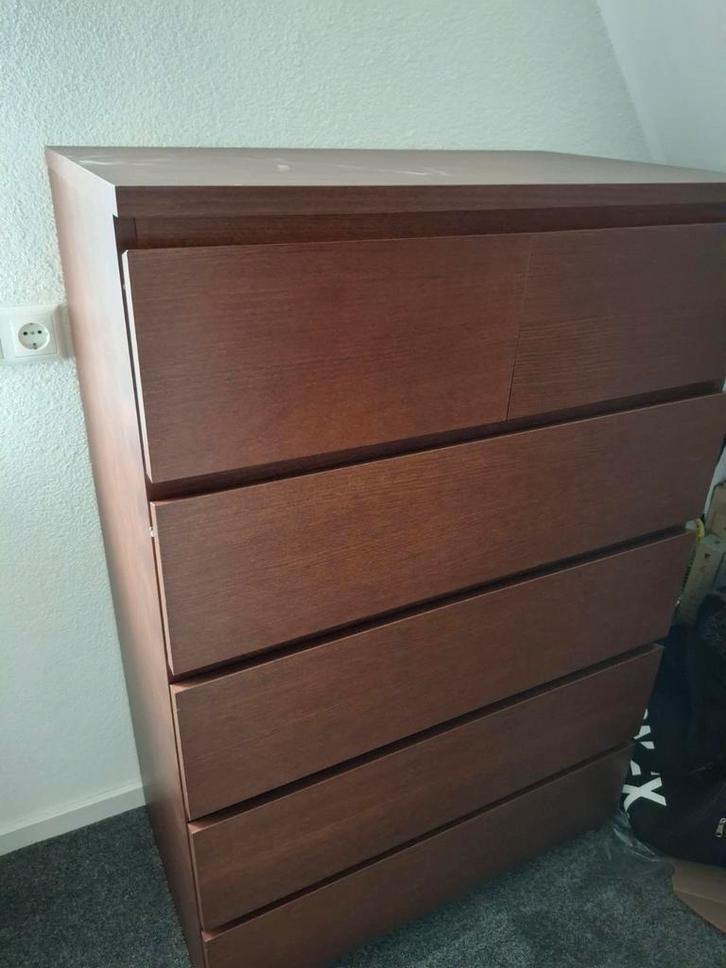 Ikea Malm ladekast, Huis en Inrichting, Kasten | Ladekasten, Gebruikt, Minder dan 100 cm, 50 tot 100 cm, 25 tot 50 cm, 3 of 4 laden