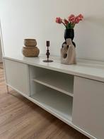 Mooi wit TV-meubel – past in elk interieur!, Ophalen, Overige materialen, 100 tot 150 cm, Zo goed als nieuw