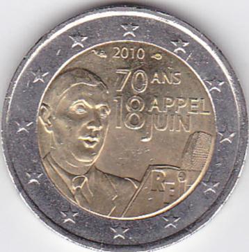 2 euro 2010 Frankrijk - Charles de Gaulle