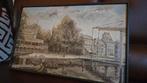 R. Zuiderweg schilderij Oosterdiep Veendam, Ophalen of Verzenden