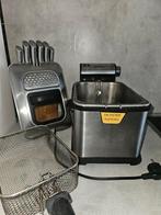 Bourgini Friteuse, 3 tot 4 liter, Ophalen of Verzenden, Gebruikt, Uitneembare binnenpan