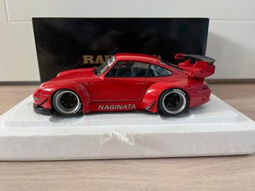 Porsche 993 RWB rood Autoart 1:18 beschikbaar voor biedingen